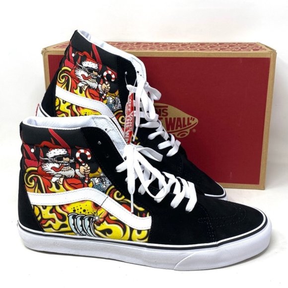 Vans Shoes - VANS Sk8-Hi Shoes High Top Black Suede Women's Size Casual Sneakers VN0A4BVTBLK